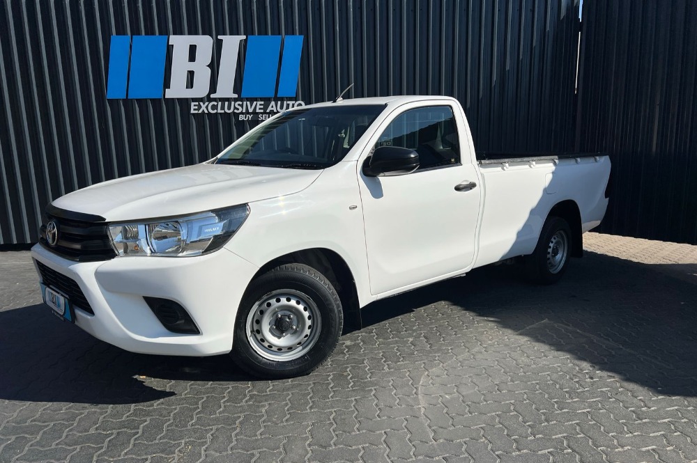 2018 Toyota Hilux 2.0 VVTi A/C Single Cab Bakkie